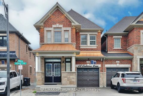 42 OAKMORE Lane Brampton ON L6Y 6H5