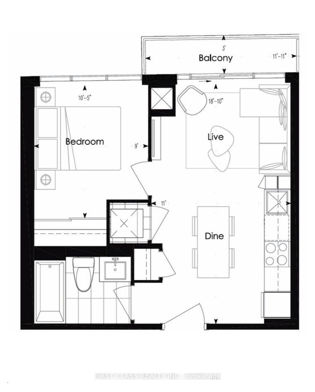 Photo of 77 Mutual Street #1806, Toronto, ON M5B 2A9 (MLS # C13018146)