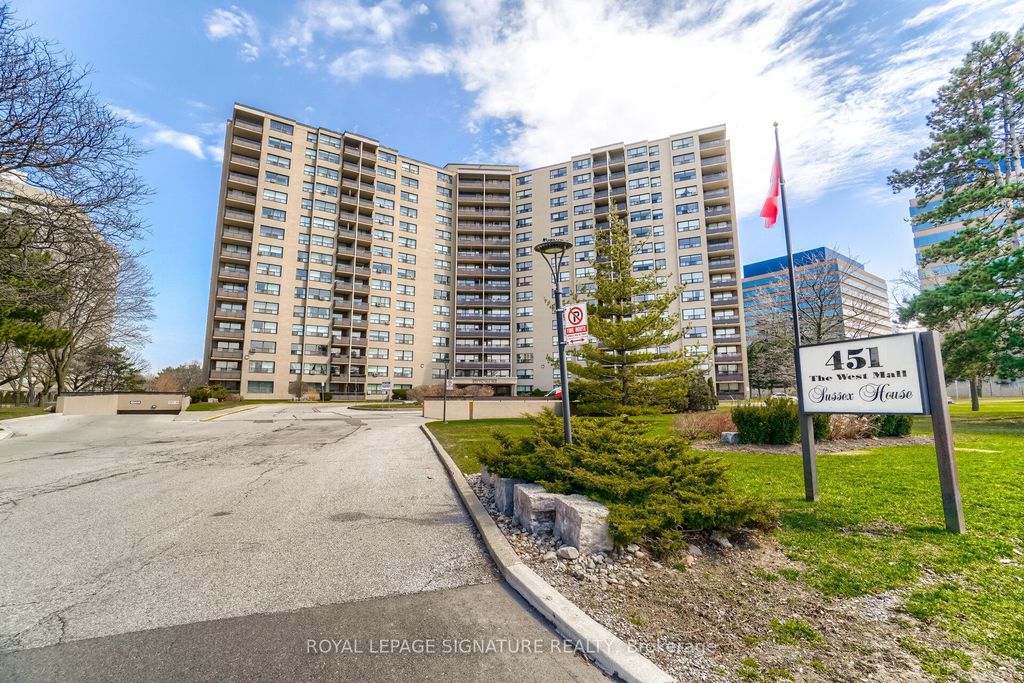 Photo of 451 The West Mall Drive #1212, Toronto, ON M9C 1G1 (MLS # W12942694)