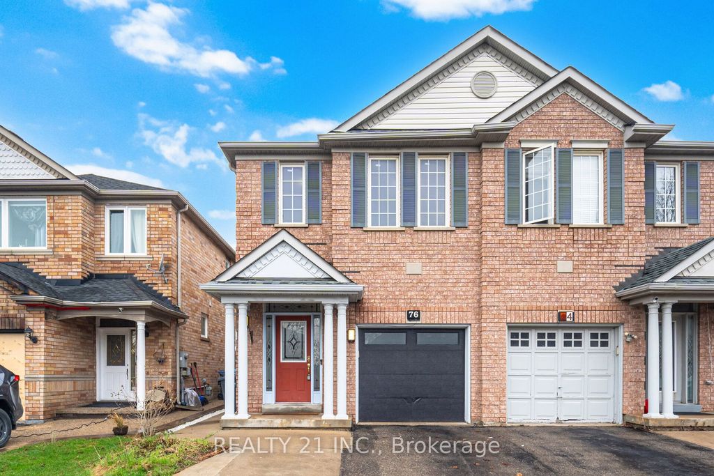 Photo of 76 Sweet Clover Crescent, Brampton, ON L6R 2Z9 (MLS # W13017658)