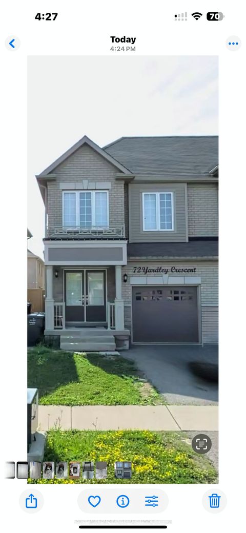 72 Yardley Crescent N Brampton ON L6X 5L9