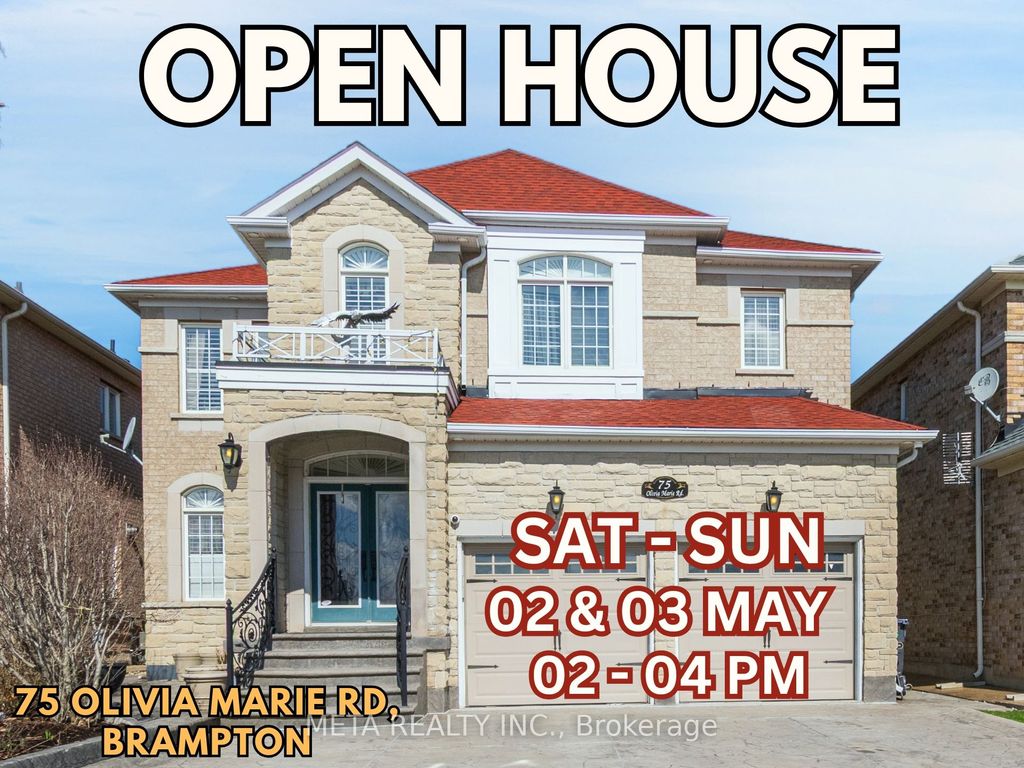Photo of 75 Olivia Marie Road, Brampton, ON L6Y 0N1 (MLS # W13014410)