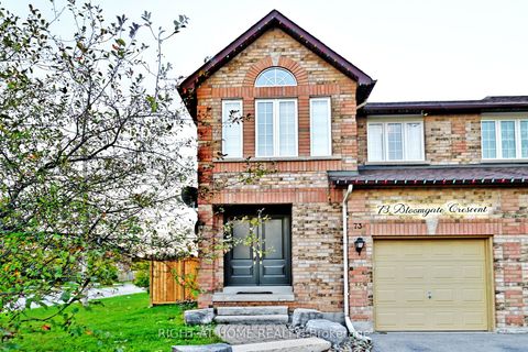 73 Bloomgate Crescent Richmond Hill ON L4E 3Z1