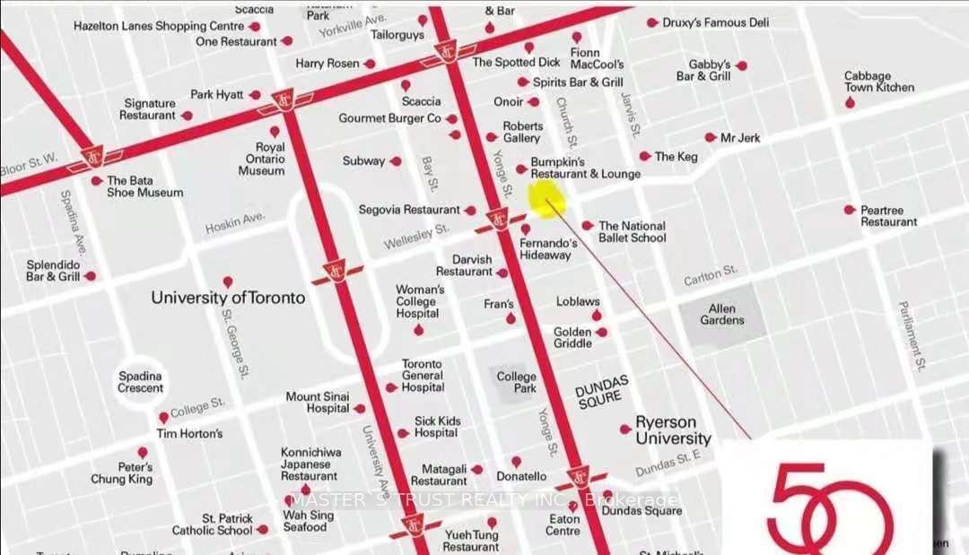 50 Welleysley Street E 2805