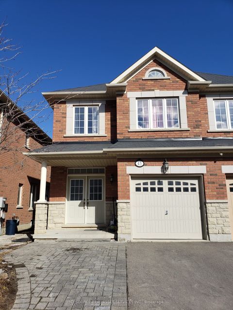 43 Crimson Forest Drive Upper Vaughan ON L6A 4C4