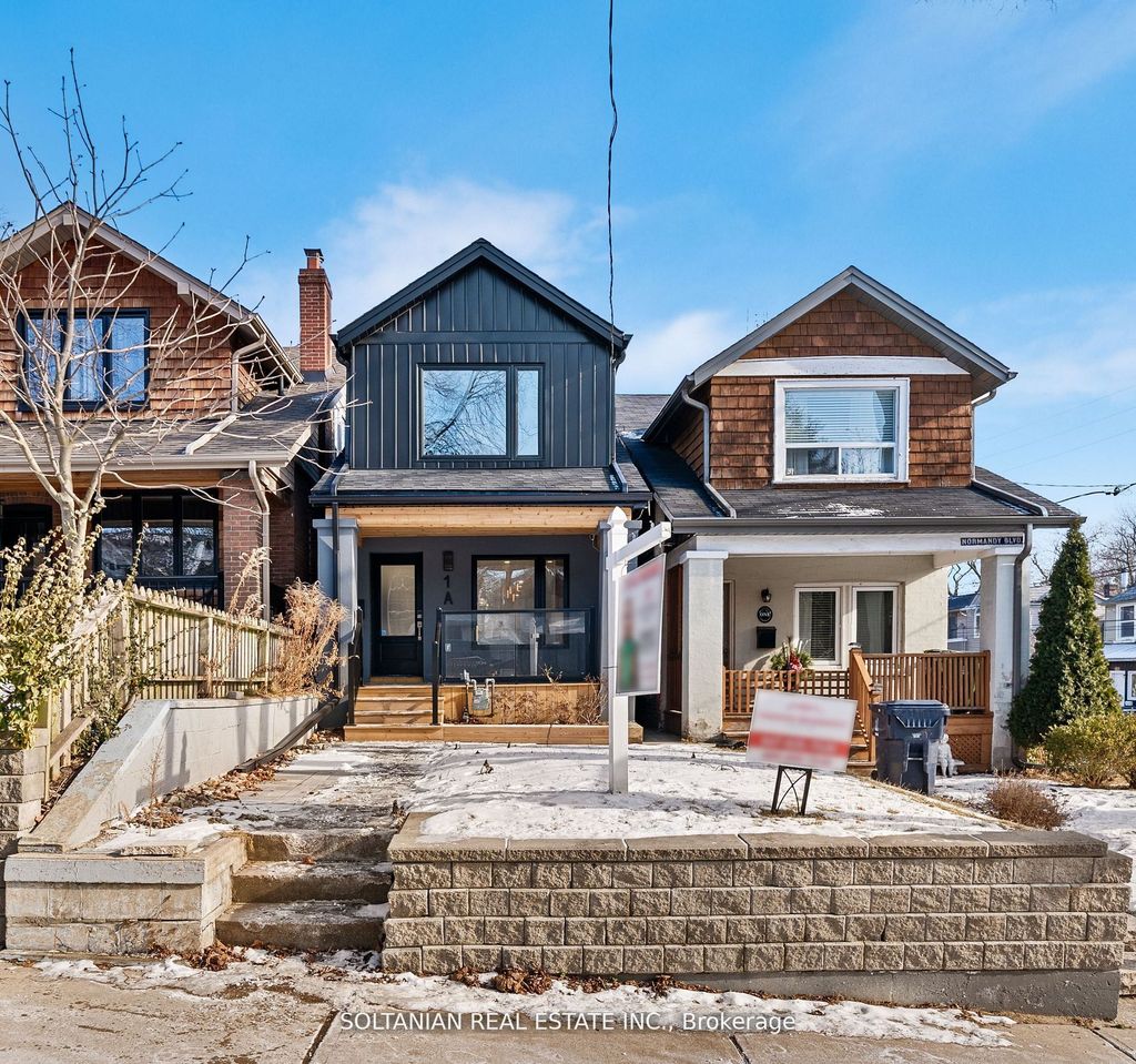 Photo of 1A Normandy Boulevard, Toronto, ON M4L 3K1 (MLS # E12253530)