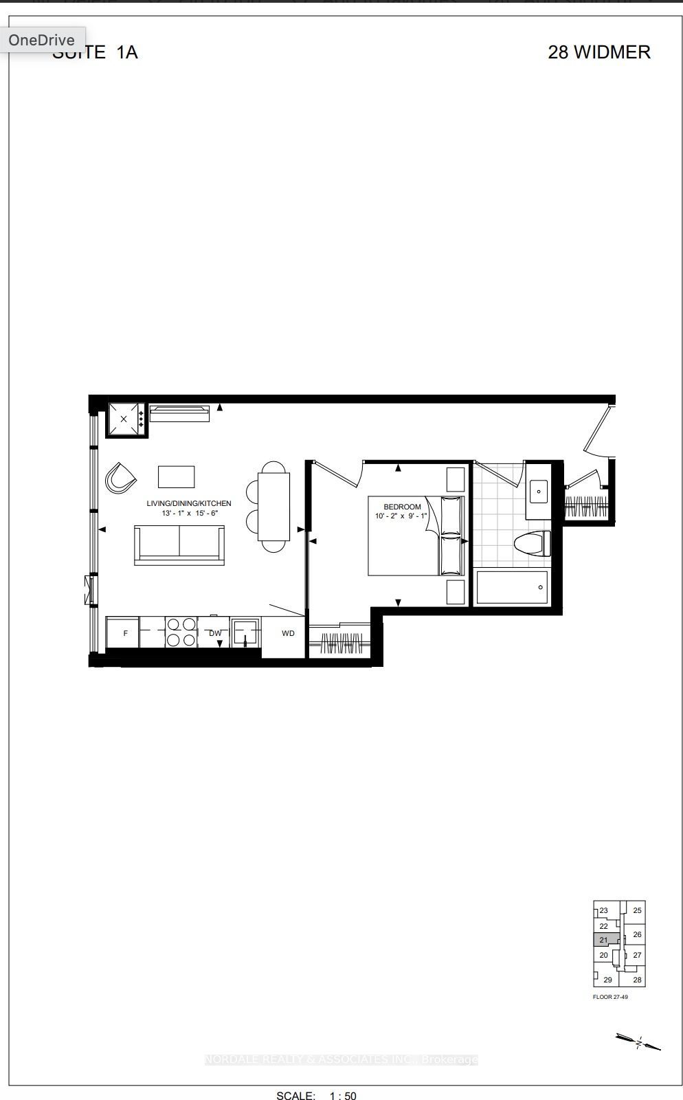 Photo of 28 Widmer Street #4921, Toronto, ON M5V 0T2 (MLS # C13874684)
