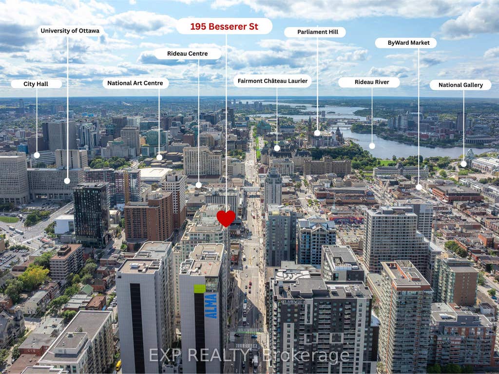 Photo of 195 Besserer Street #1405, Lower Town - Sandy Hill, ON K1N 0B6 (MLS # X13554550)