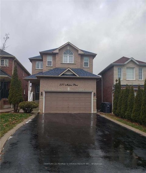 597 Matisse Place Bsmnt Mississauga ON L5W 1M3
