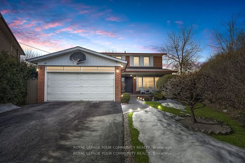 Photo of 18 Terryellen Crescent, Toronto, ON M9C 1H7 (MLS # W12320994)
