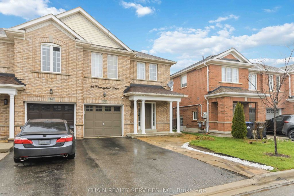 Photo of 36 Crannyfield Drive, Brampton, ON L7A 3X2 (MLS # W13114586)