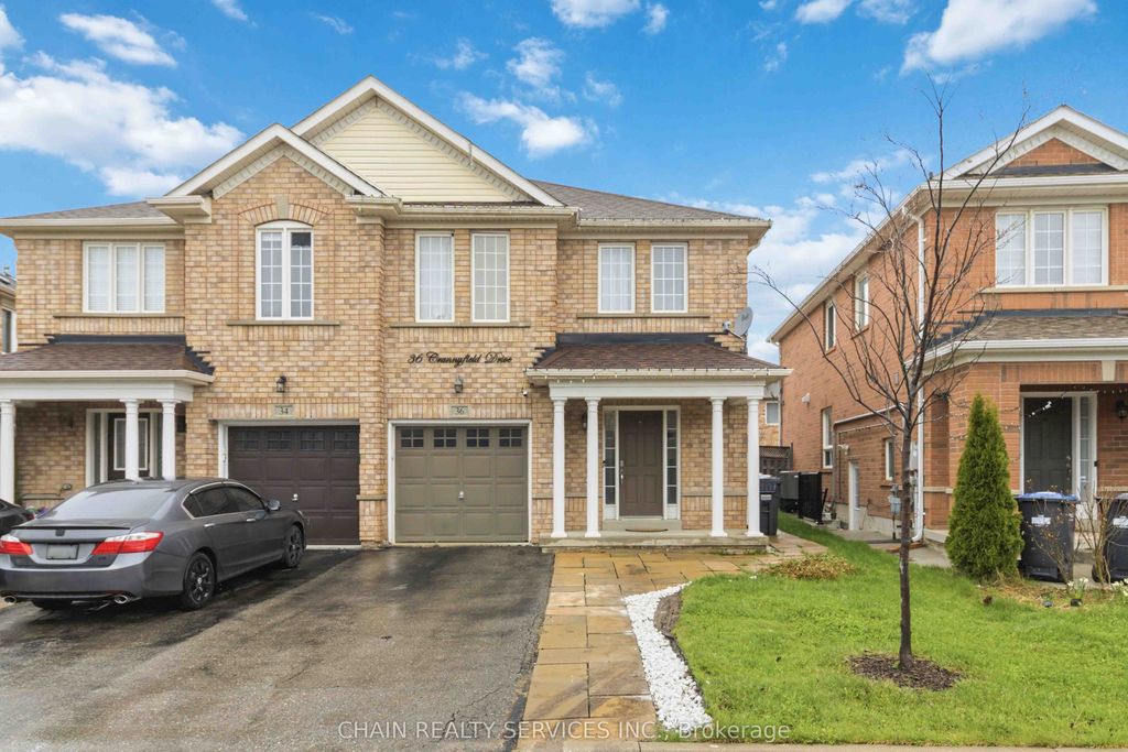 Photo of 36 Crannyfield Drive, Brampton, ON L7A 3X2 (MLS # W13114586)