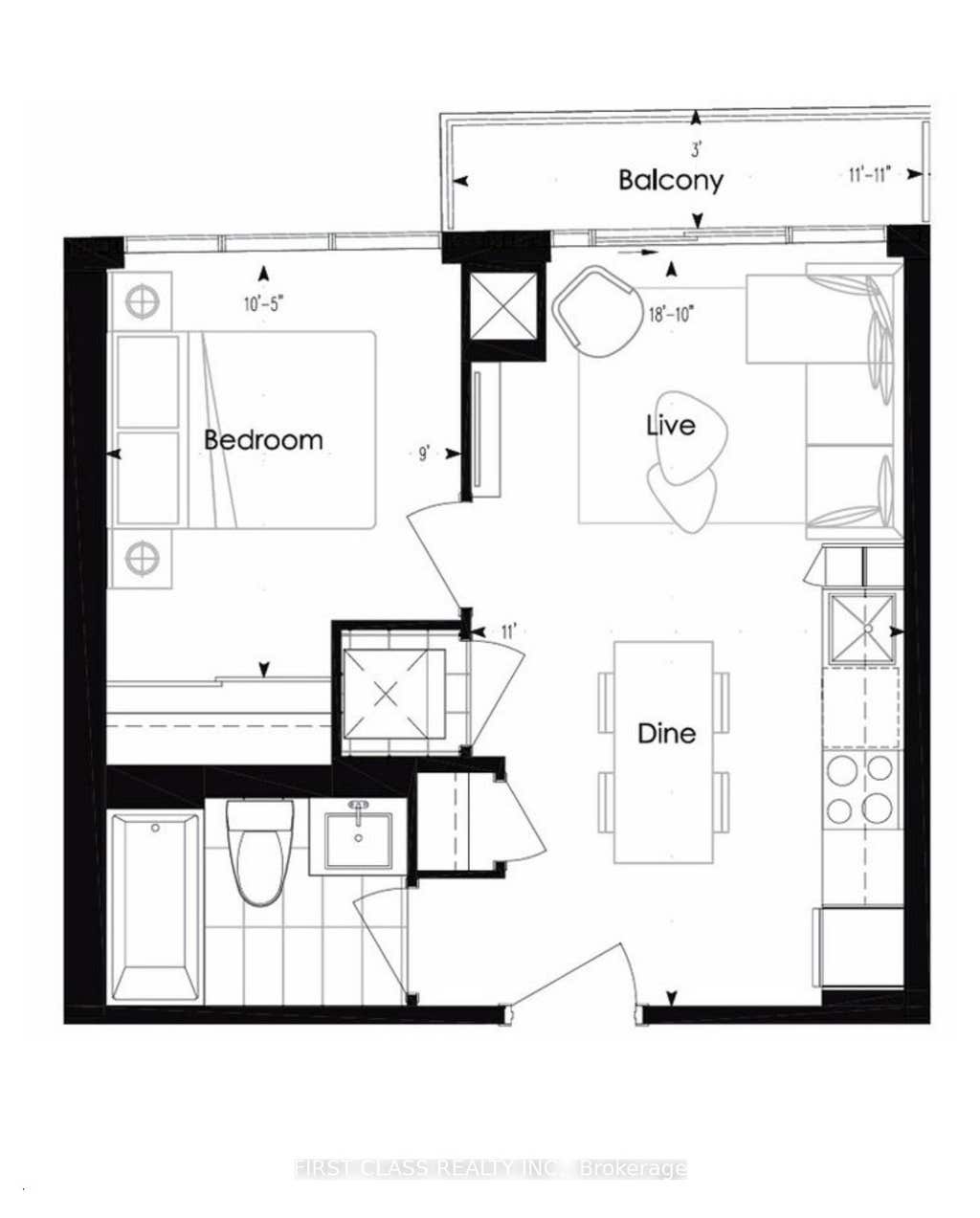 Photo of 77 Mutual Street #1806, Toronto, ON M5B 2A9 (MLS # C13627940)