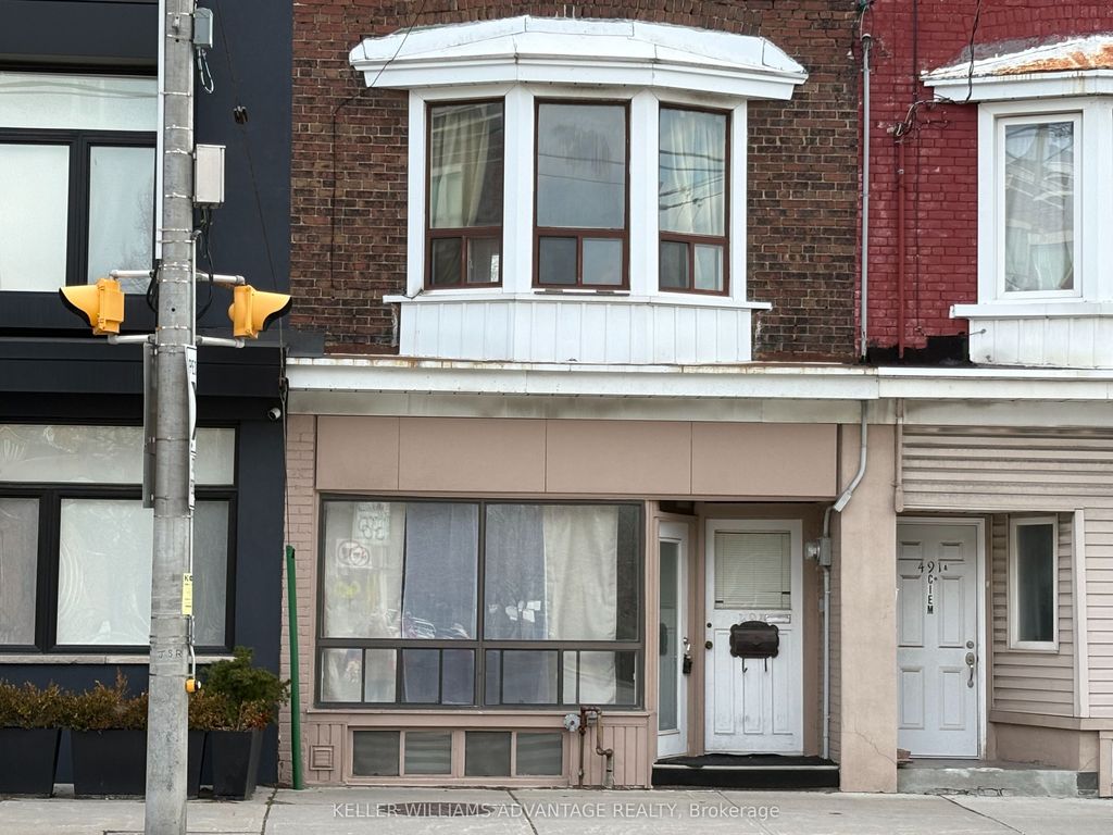 Photo of 493 Jones Avenue, Toronto, ON M4J 3G8 (MLS # E13075874)