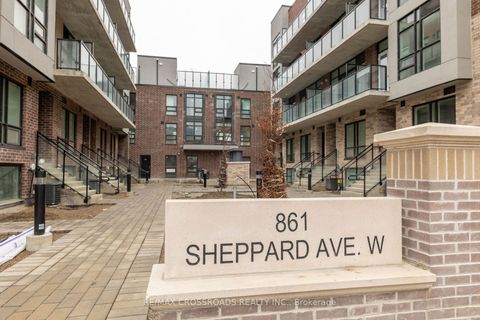 Photo of 861 Sheppard Avenue W #Th47, Toronto, ON M3H 2T5 (MLS # C12571434)