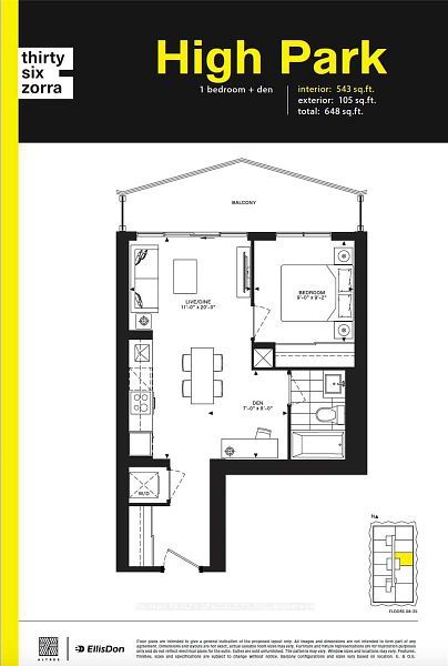 Photo of 36 Zorra Street #1106, Toronto, ON M8Z 4Z7 (MLS # W13714266)