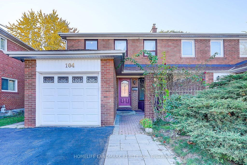 Photo of 104 Tanjoe Crescent, Toronto, ON M2M 1P7 (MLS # C12968798)