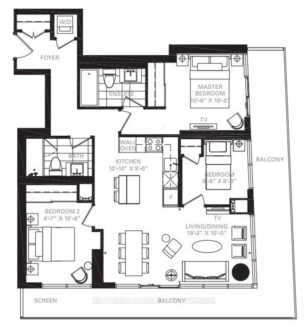 Photo of 115 Blue Jays Way #1602, Toronto, ON M5V 0N4 (MLS # C12385719)