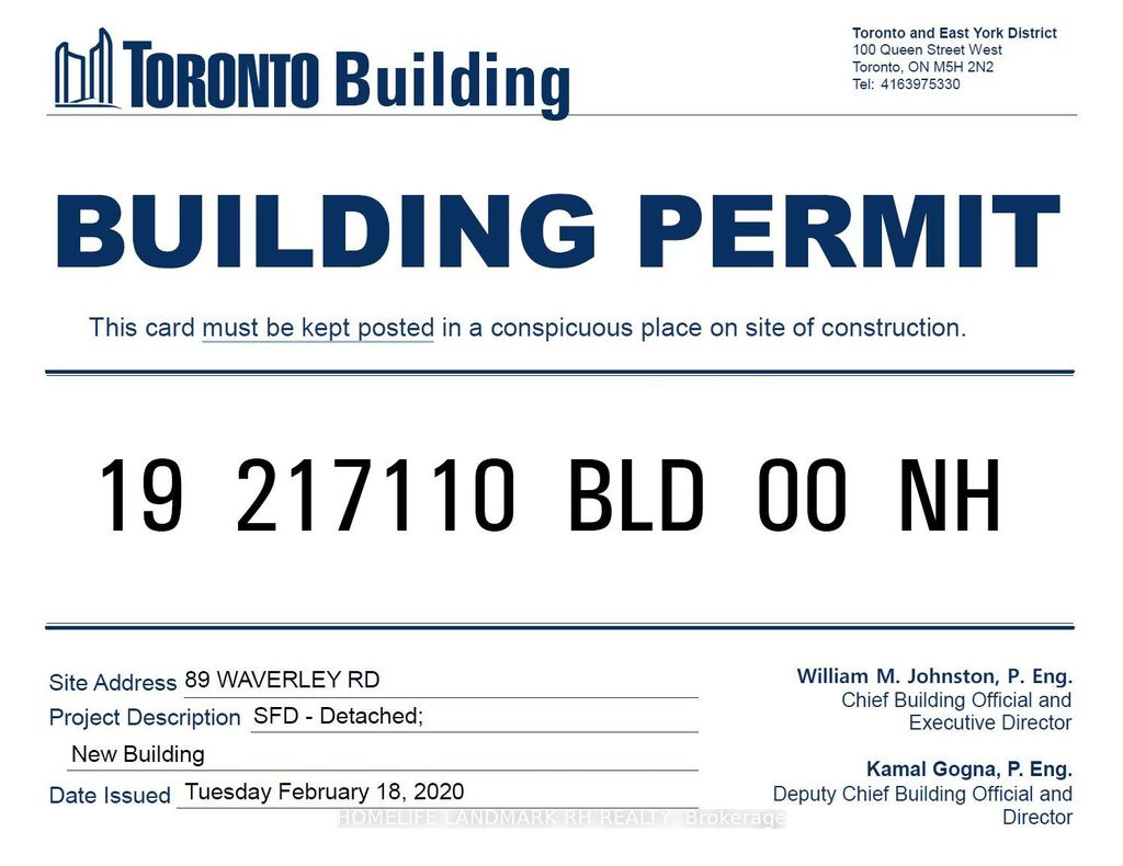 Photo of 89 Waverley Road, Toronto, ON M4L 3T2 (MLS # E12767306)