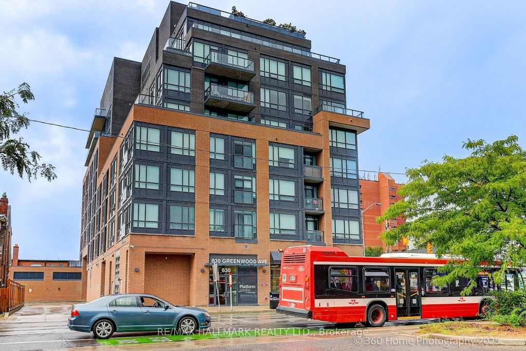 Photo of 630 Greenwood Avenue #505, Toronto, ON M4J 0A8 (MLS # E12421838)