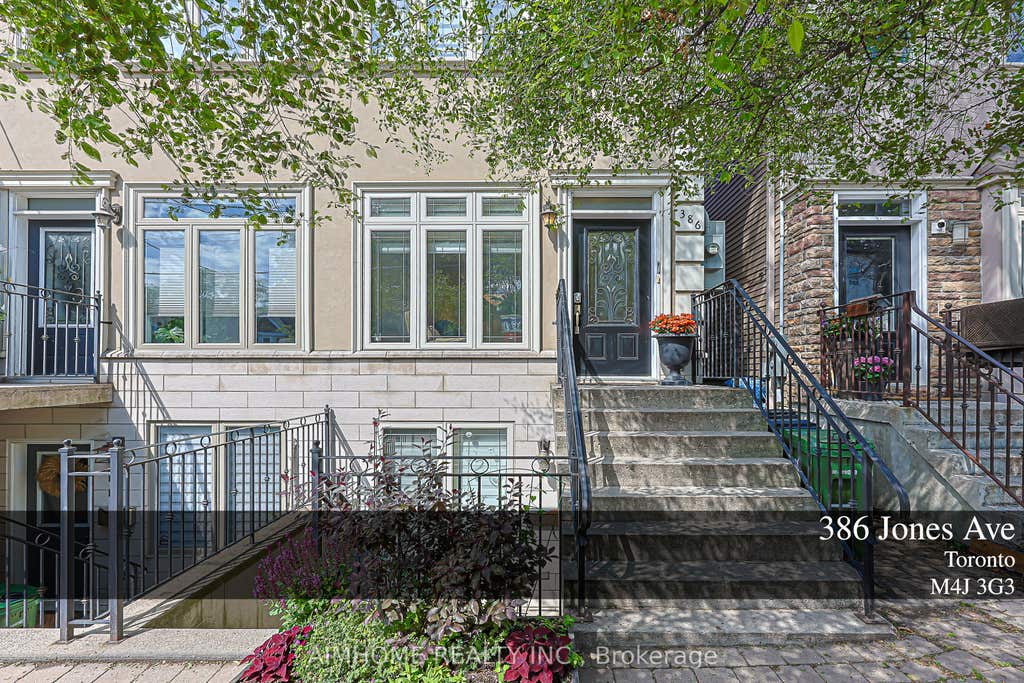 Photo of 386 Jones Avenue W, Toronto, ON M4J 3G3 (MLS # E13453998)