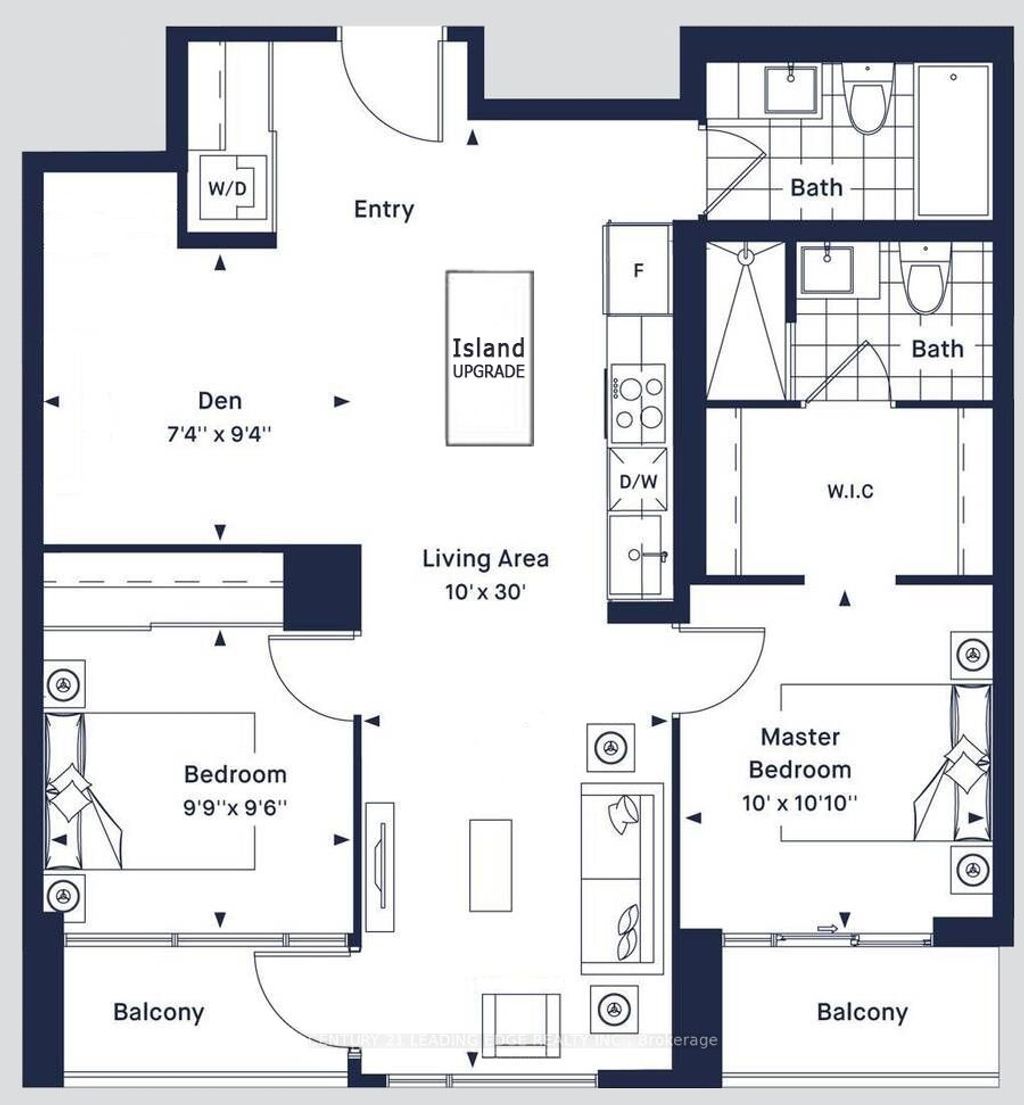 Photo of 840 St Clair Avenue W #804, Toronto, ON M6C 0A4 (MLS # C12411170)