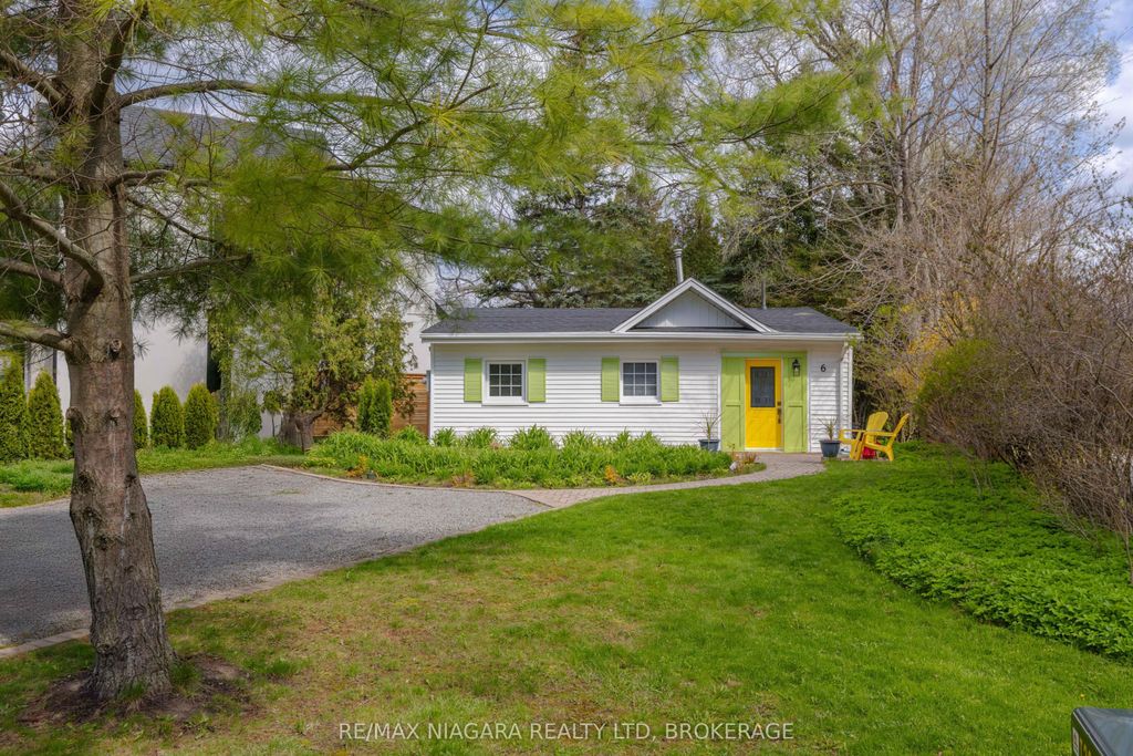 Photo of 6 Circle Street, Niagara-on-the-Lake, ON L0S 1J0 (MLS # X13079636)