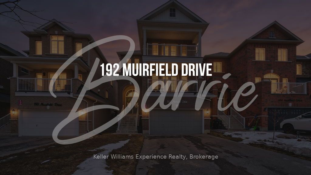 Photo of 192 Muirfield Drive, Barrie, ON L4N 6K7 (MLS # S12921532)