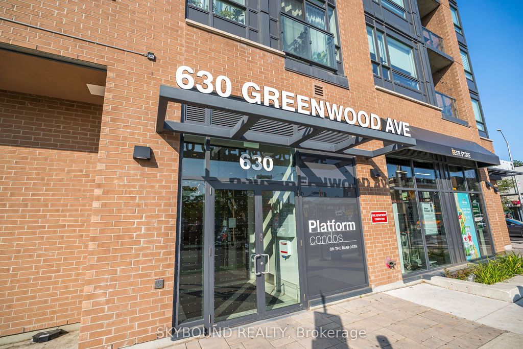 Photo of 630 Greenwood Avenue # 805, Toronto, ON M4J 0A8 (MLS # E12393825)