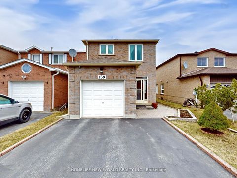 139 Galbraith Crescent Markham ON L3S 1H8