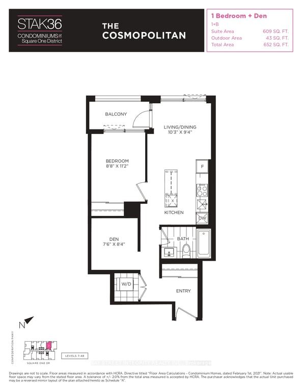 395 Square One Drive 2302