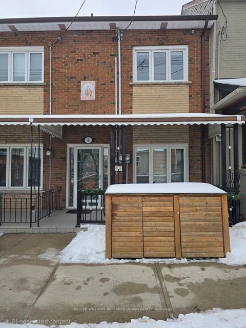 18 Palmerston Avenue Upper Toronto ON M6J 2H7
