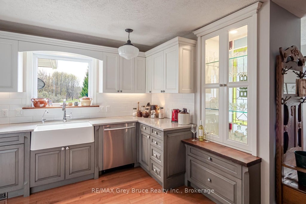 Photo of 130483 Gleason Lake Road, Georgian Bluffs, ON N0H 2T0 (MLS # X13125478)