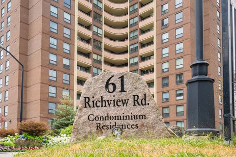 Photo of 61 Richview Road #1603, Toronto, ON M9A 4M8 (MLS # W12783248)