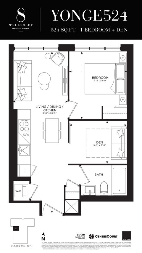 8 Wellesley Street W 1702 Toronto ON M4Y 0J5