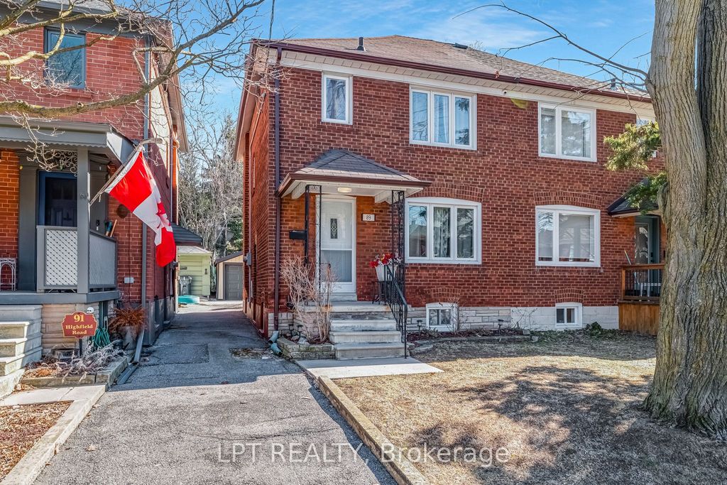 Photo of 89 Highfield Road, Toronto, ON M4L 2T9 (MLS # E12935116)