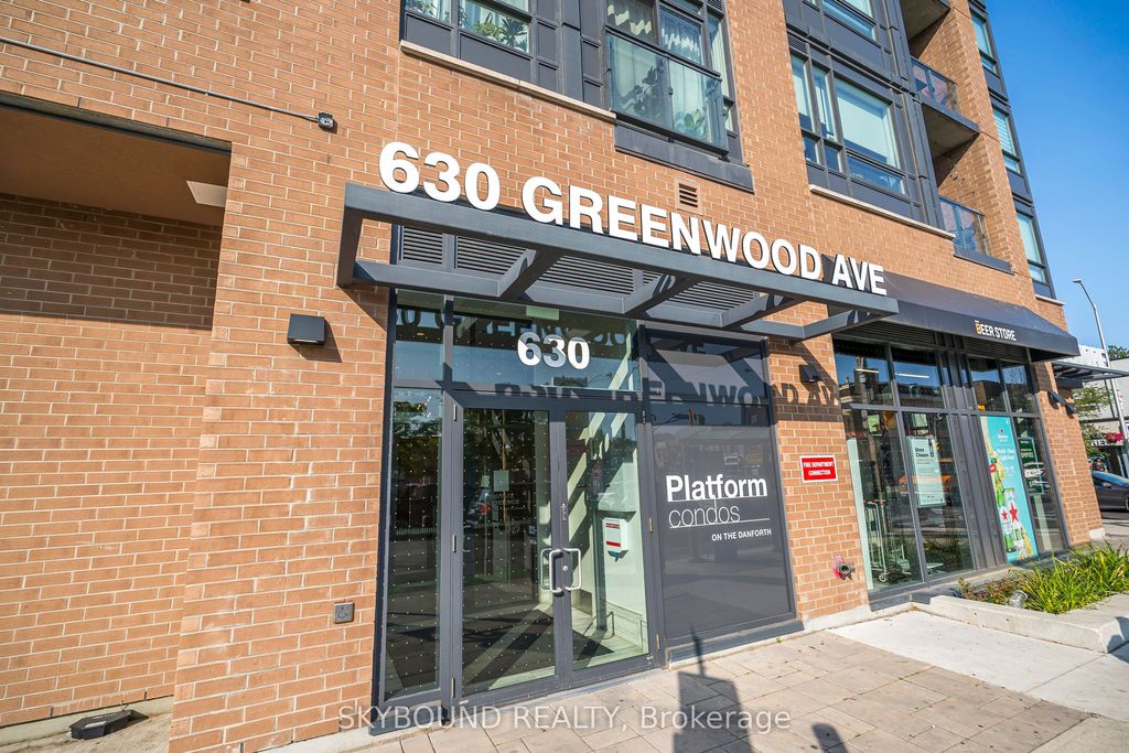 Photo of 630 Greenwood Avenue # 805, Toronto, ON M4J 0A8 (MLS # E12732028)