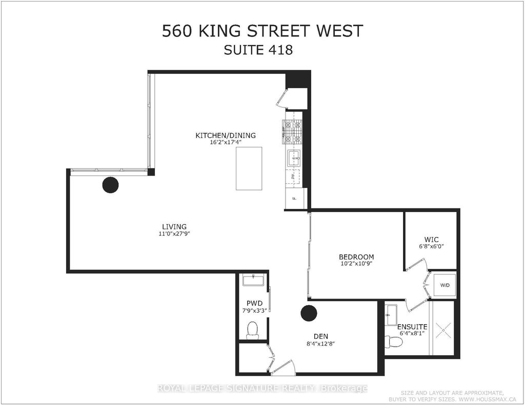 Photo of 560 King Street W #418, Toronto, ON M5V 0L5 (MLS # C12732238)