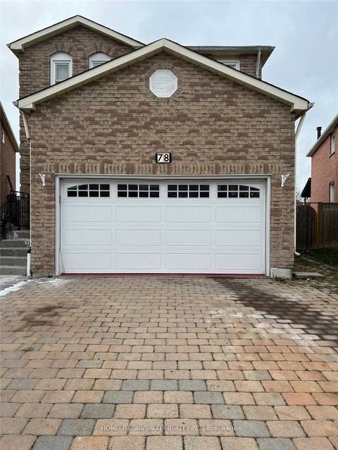78 Mary Pearson Drive Markham ON L3S 2Y5
