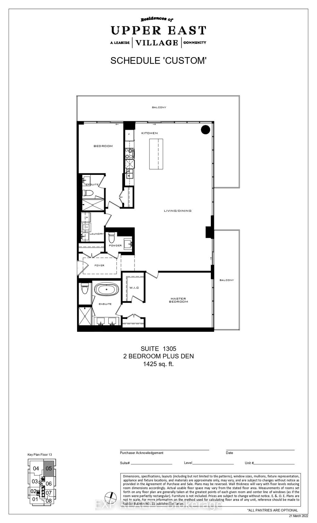 Photo of 33 Frederick Todd Way #1305, Toronto, ON M4G 0C9 (MLS # C12813458)