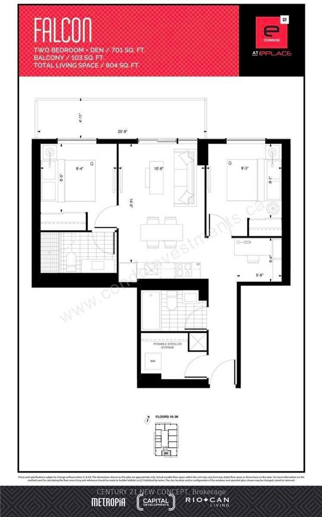 Photo of 39 roehampton Avenue #1204, Toronto, ON M4P 0G1 (MLS # C12375636)