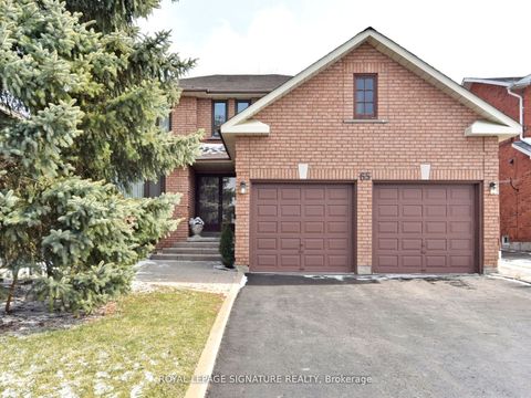 65 Long Island Crescent Markham ON L3P 7M1