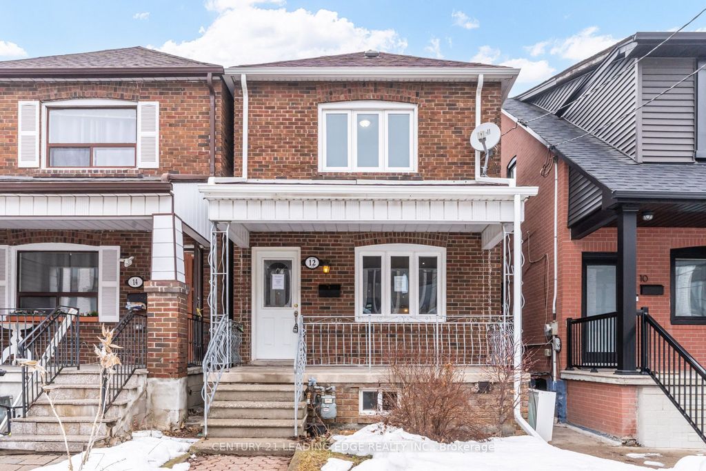 Photo of 12 Innes Avenue, Toronto, ON M6E 1M8 (MLS # W12858294)