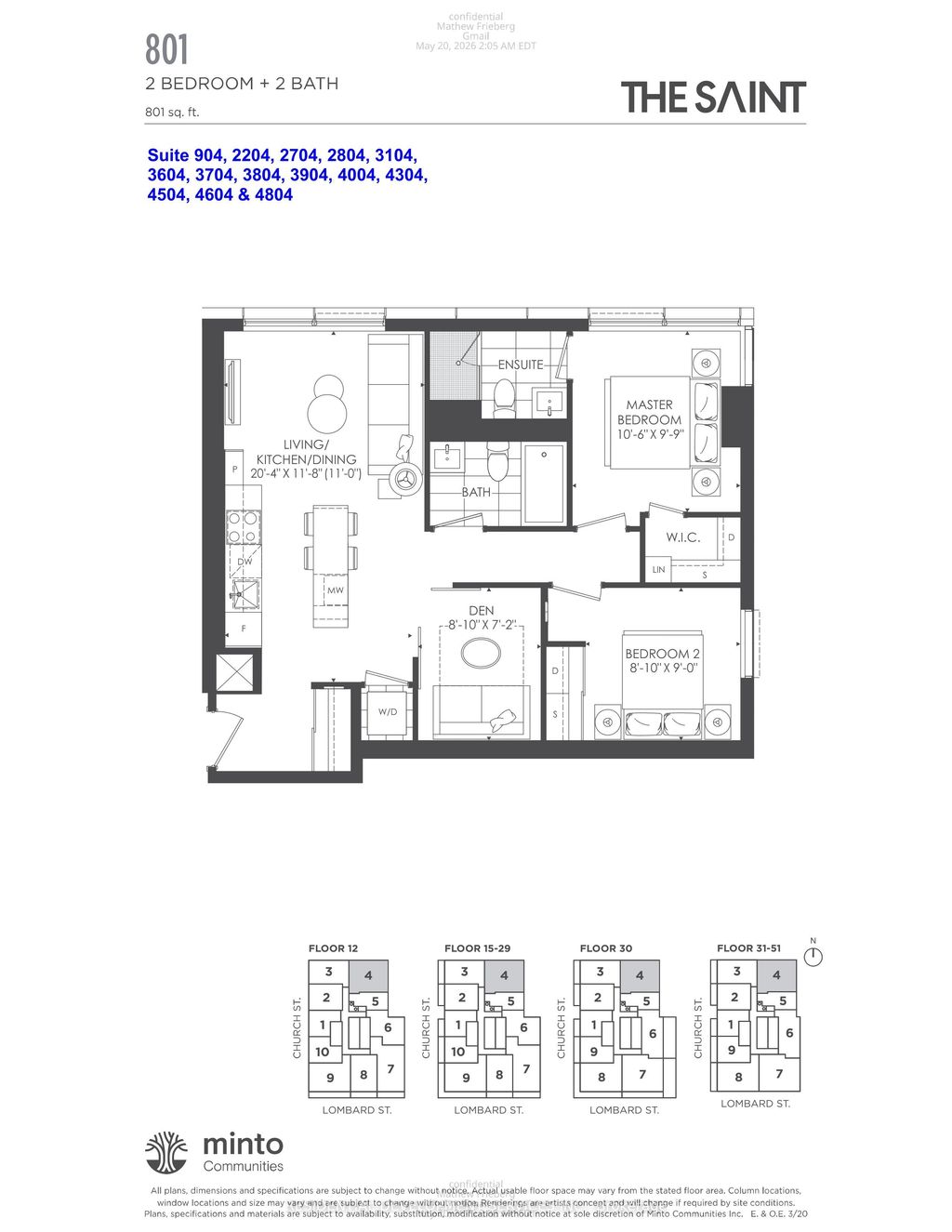Photo of 89 Church Street #4604, Toronto, ON M5C 0B7 (MLS # C13597900)