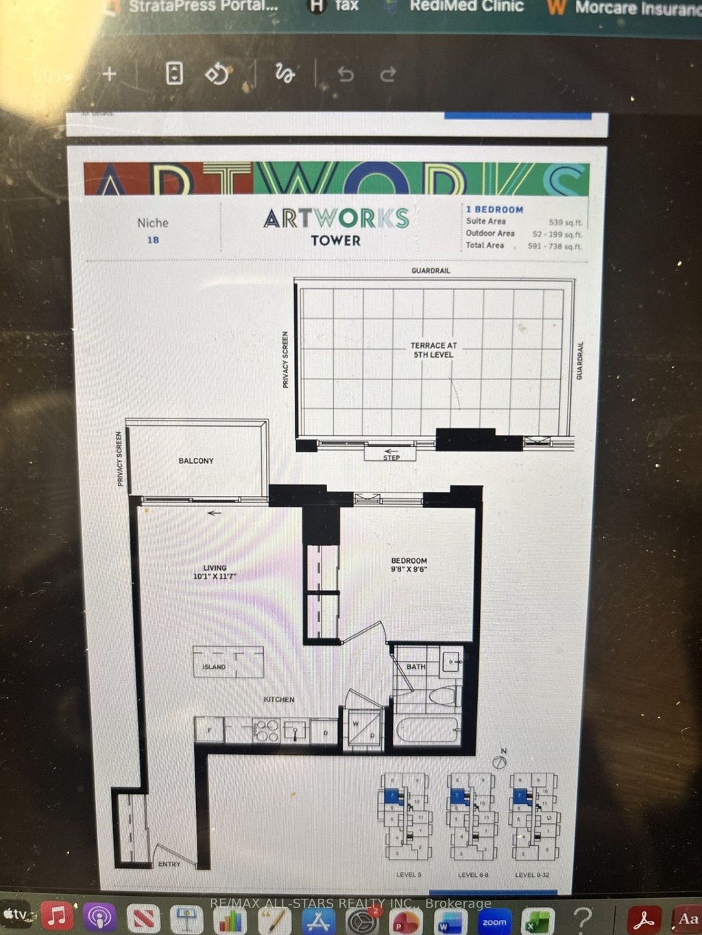 Photo of 130 River Street #1007, Toronto, ON L6L 3B5 (MLS # C13032330)