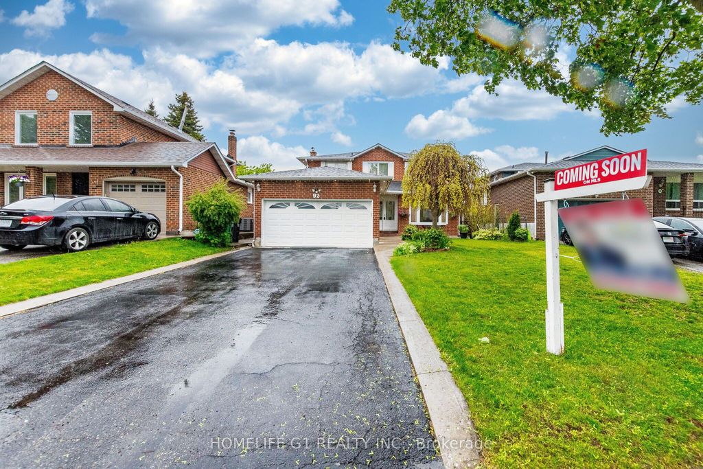 Photo of 92 Reynier Drive, Brampton, ON L6Z 1M1 (MLS # W13181494)