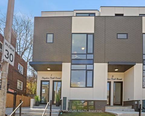 1 Heydon Park Road Main/Upper Toronto ON M6J 2C7