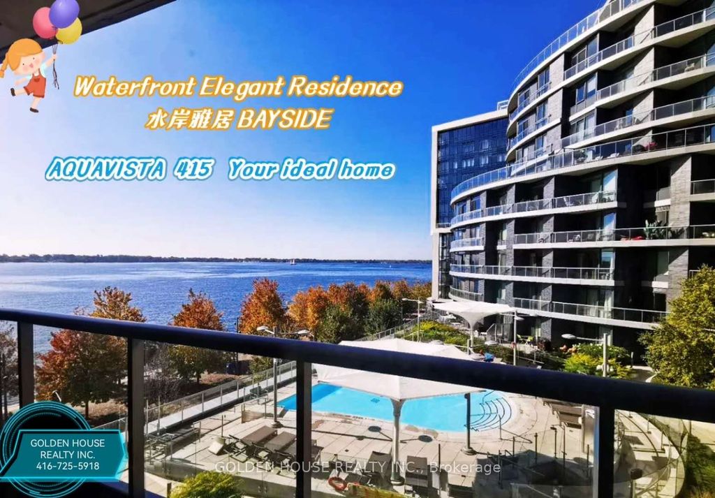 Photo of 1 Edgewater Drive #415, Toronto, ON M5A 0L1 (MLS # C12439971)