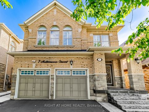 7 Mediterranean Crescent Brampton ON L6Y 0T4