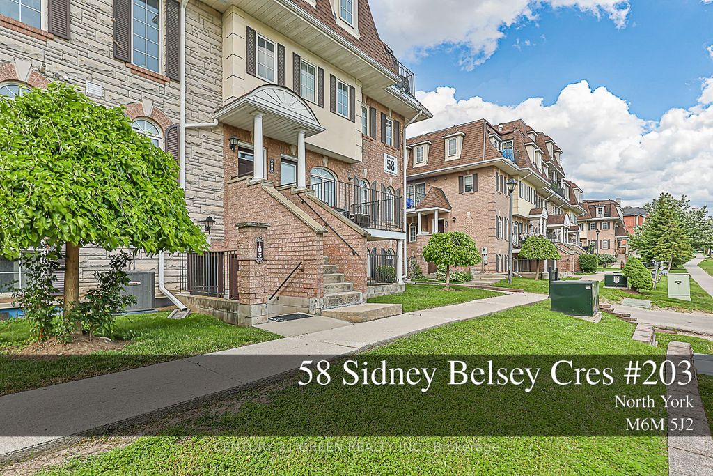 Photo of 58 Sidney Belsey Crescent #203, Toronto, ON M6M 5J2 (MLS # W12200583)
